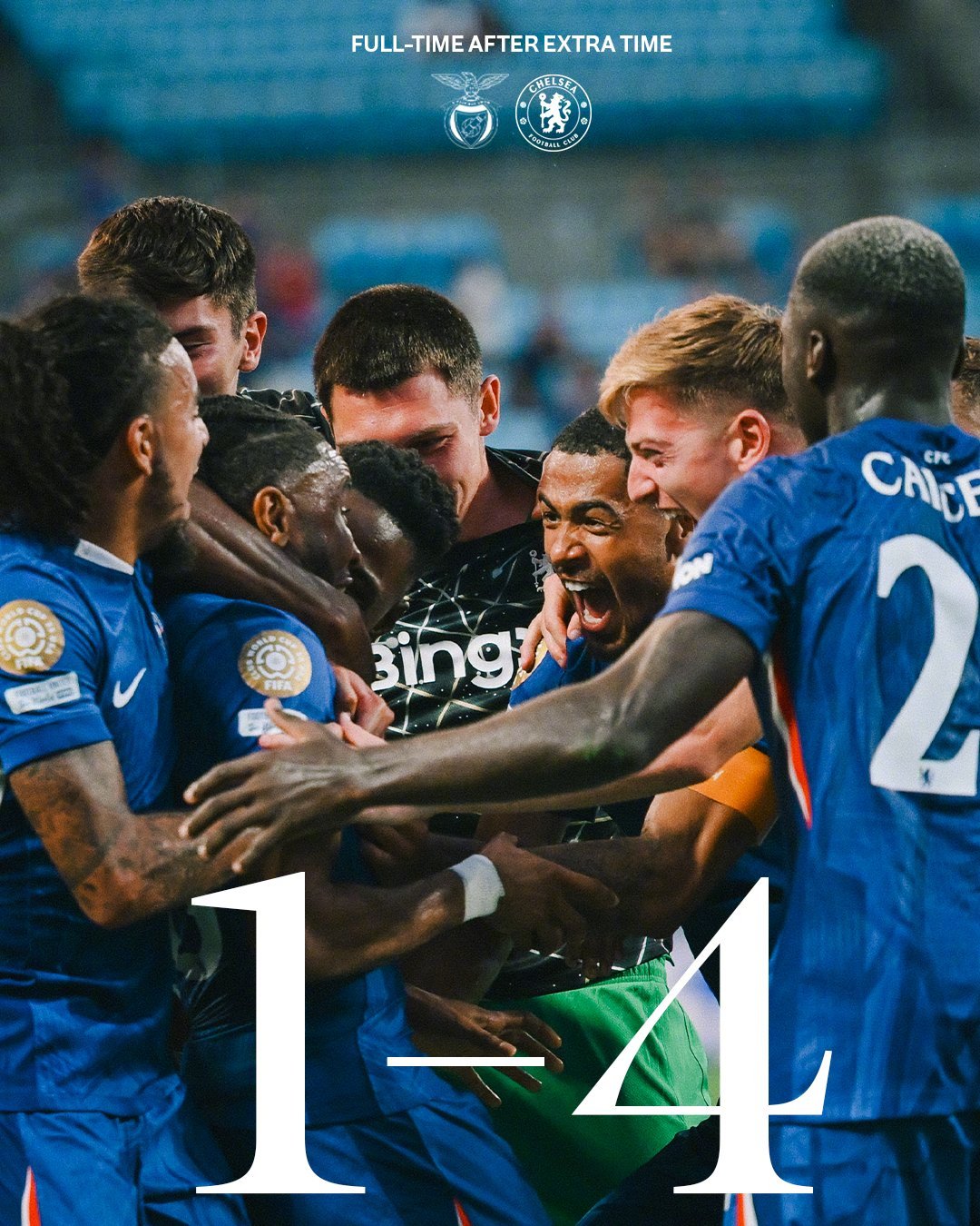 切尔西英超4连胜